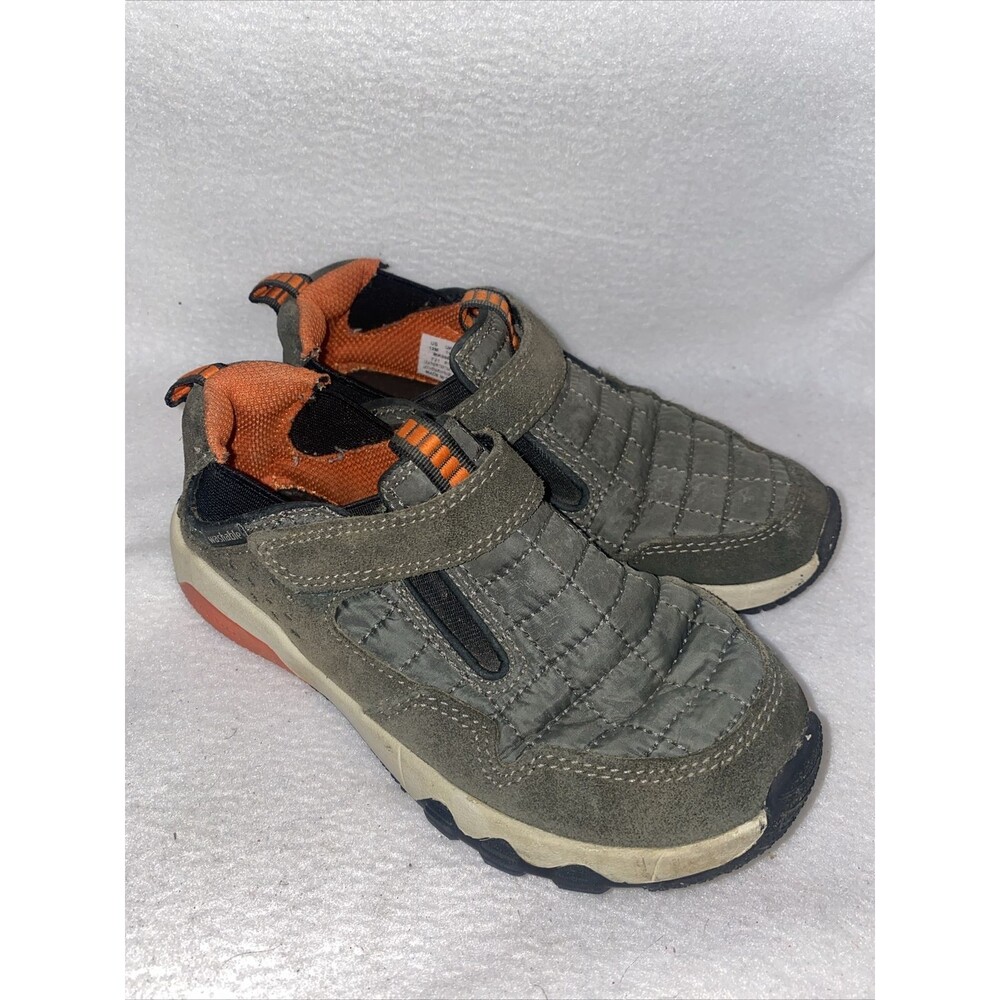 Merrell Free Roam Hut Moc Leather Quilted Comfort Shoes Sneakers 12m Kids Hook